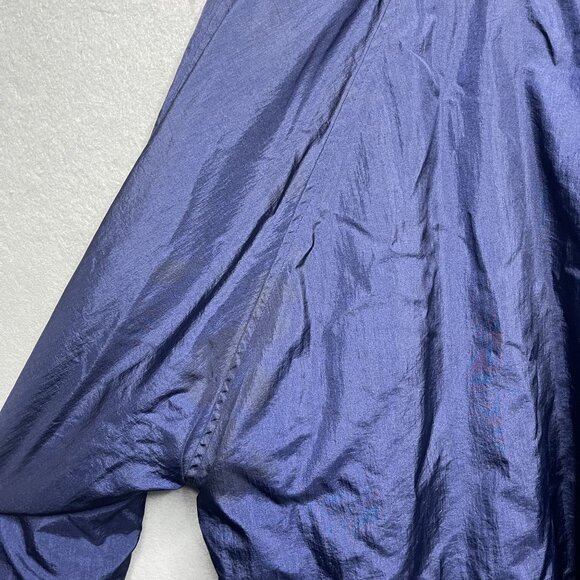 Casual Club Vintage 80s Reversible‎ Fleece Southwest Nylon Windbreaker Jacket L - Picture 7 of 10